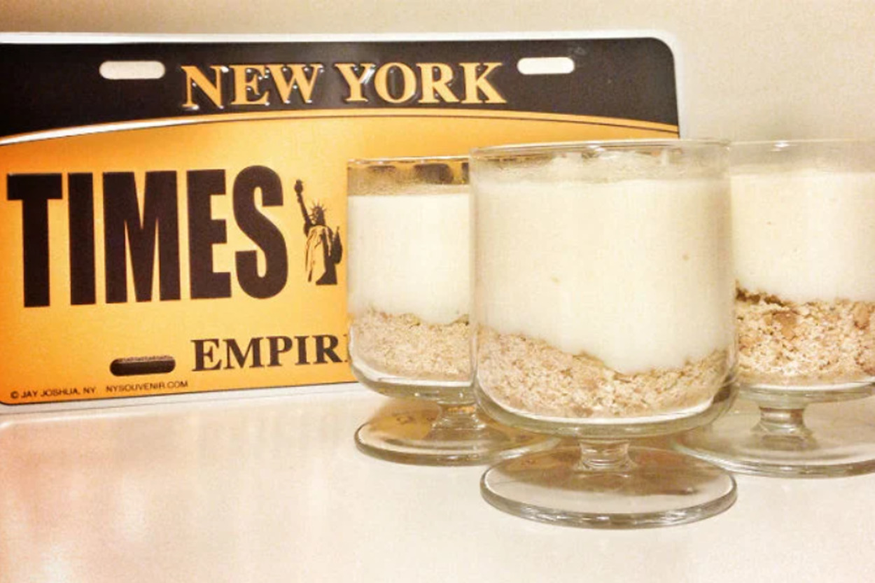 New York Aşığı: Bisküvili Puding Pastası