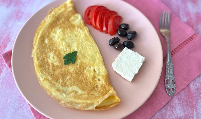 Klasik Lezzet: Sade Omlet