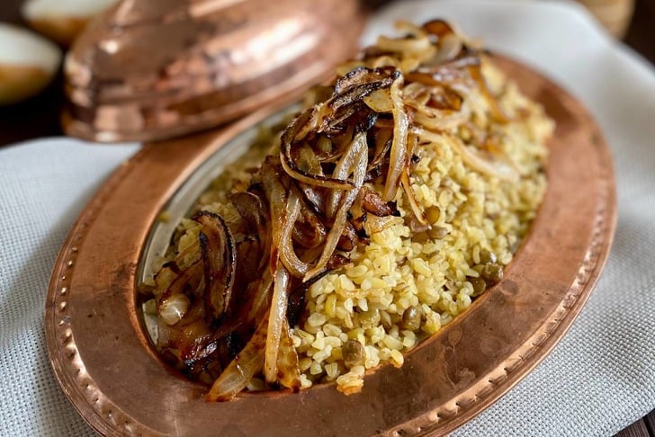 Antakya Usulü Mercimekli Bulgur Pilavı Tarifi