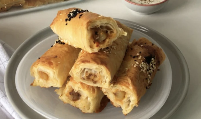 Baklavalık Yufkadan: Patatesli Çıtır Börek