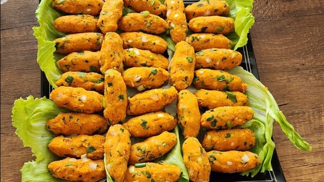 Tam Ölçülü: Ev Yapımı Mercimek Köftesi 