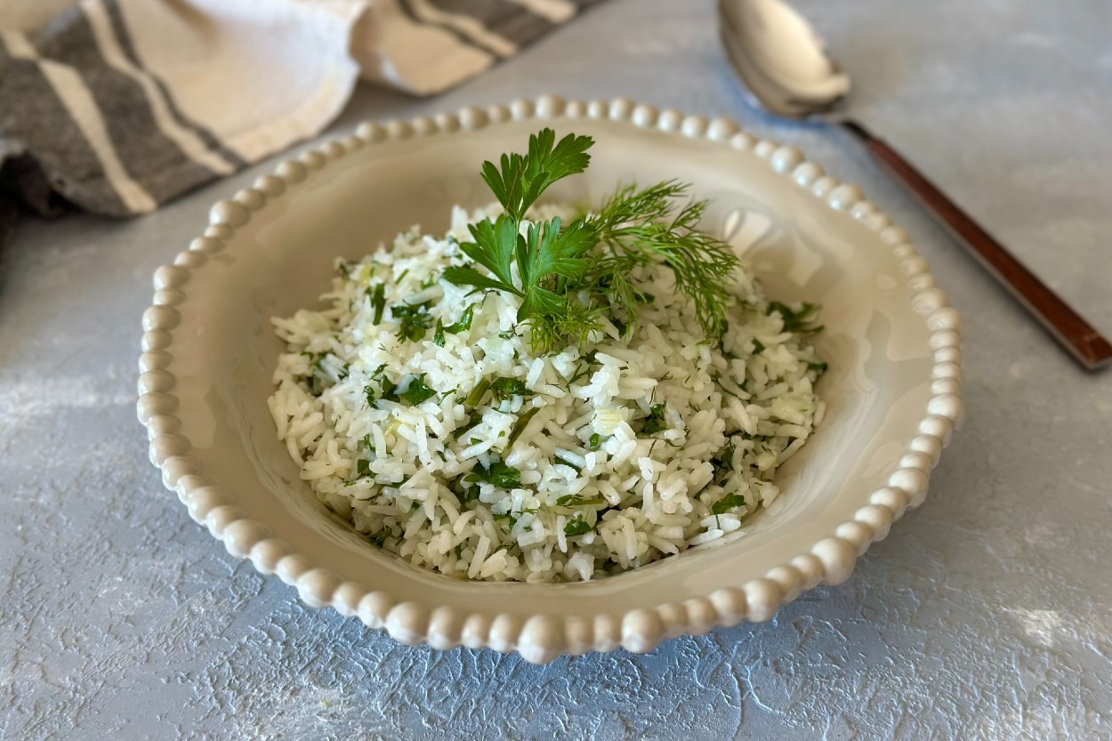 Bol Yeşillikli: Rumeli Pilavı