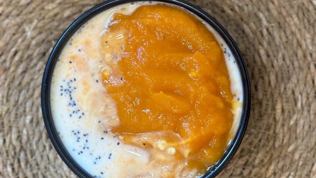 Kahvaltıya Hemen Hazır: Bal Kabaklı Yulaf Lapası