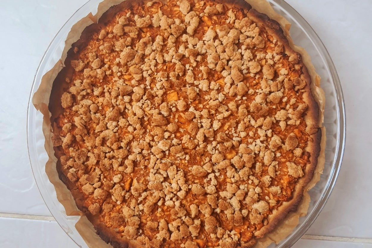 Glutensiz ve Lezzetli: Yulaf Unlu Elmalı Turta