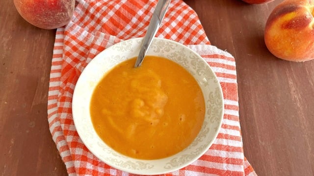 Taptaze Meyve Aromasıyla: Şeftali Püresi
