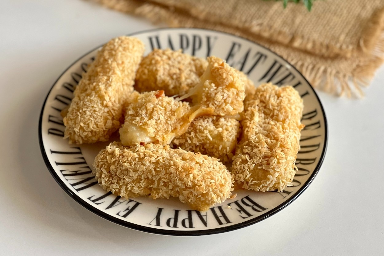 Çıtır Dış Yüzeyiyle: Kaşarlı Patates Kroket