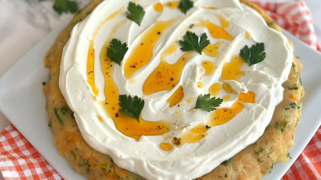 Tart Kalıbında Meze: Tart Patates