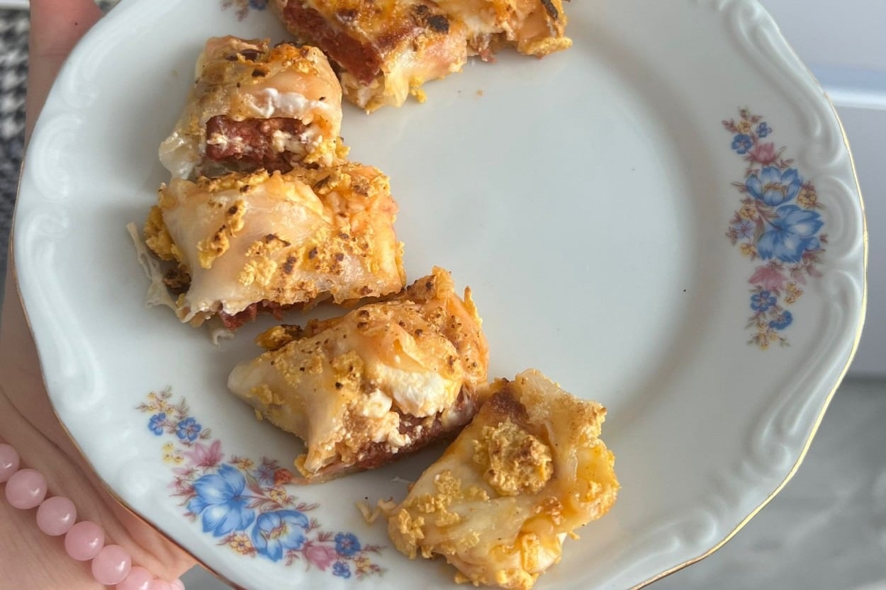 Pirinç Yufkasından: Kahvaltılık Sushi