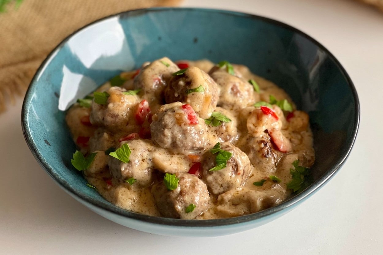 Mantarlı Sosuyla: Soslu Köfte