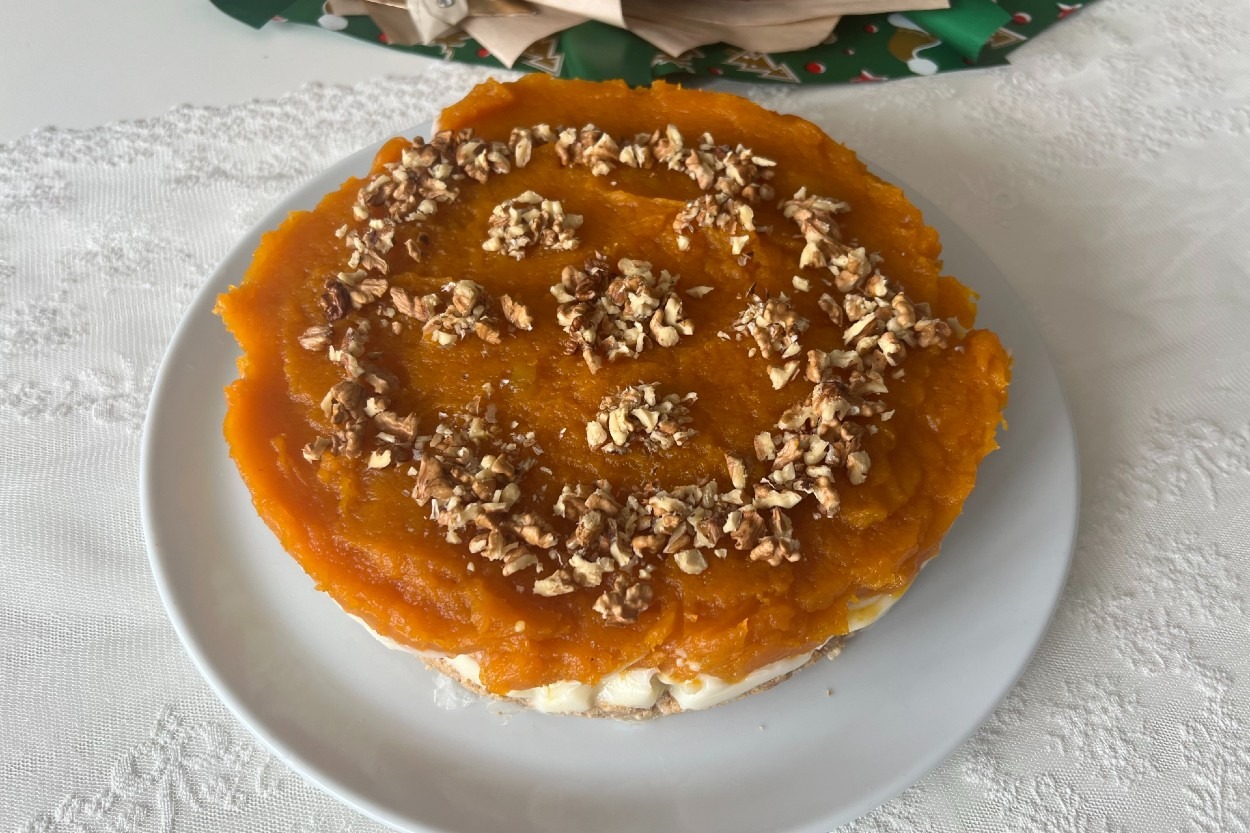 Kat Kat Lezzet: Muhallebili Bal Kabağı Pastası