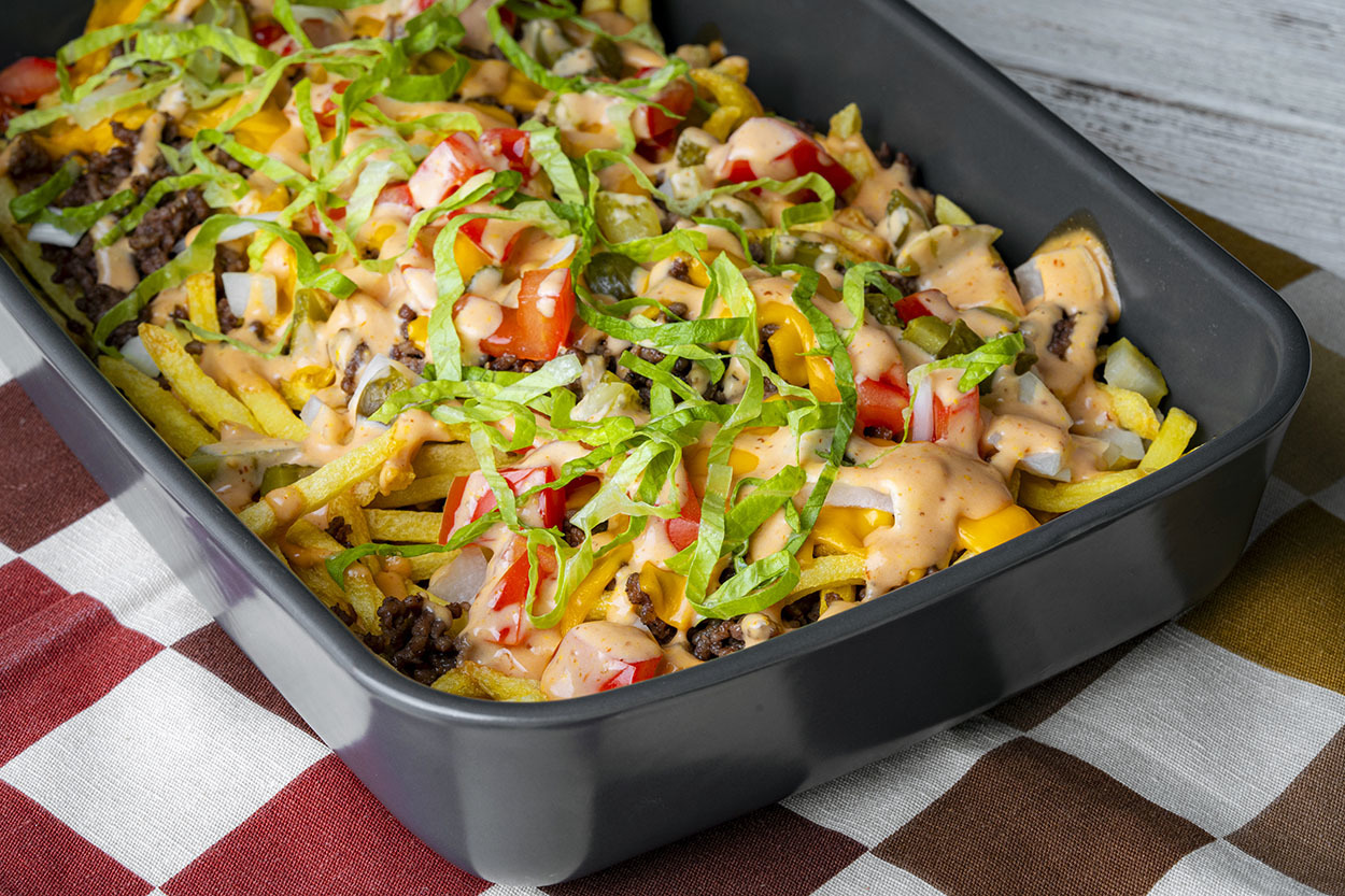 Yeni Trend: Cheeseburger Tadında Patates
