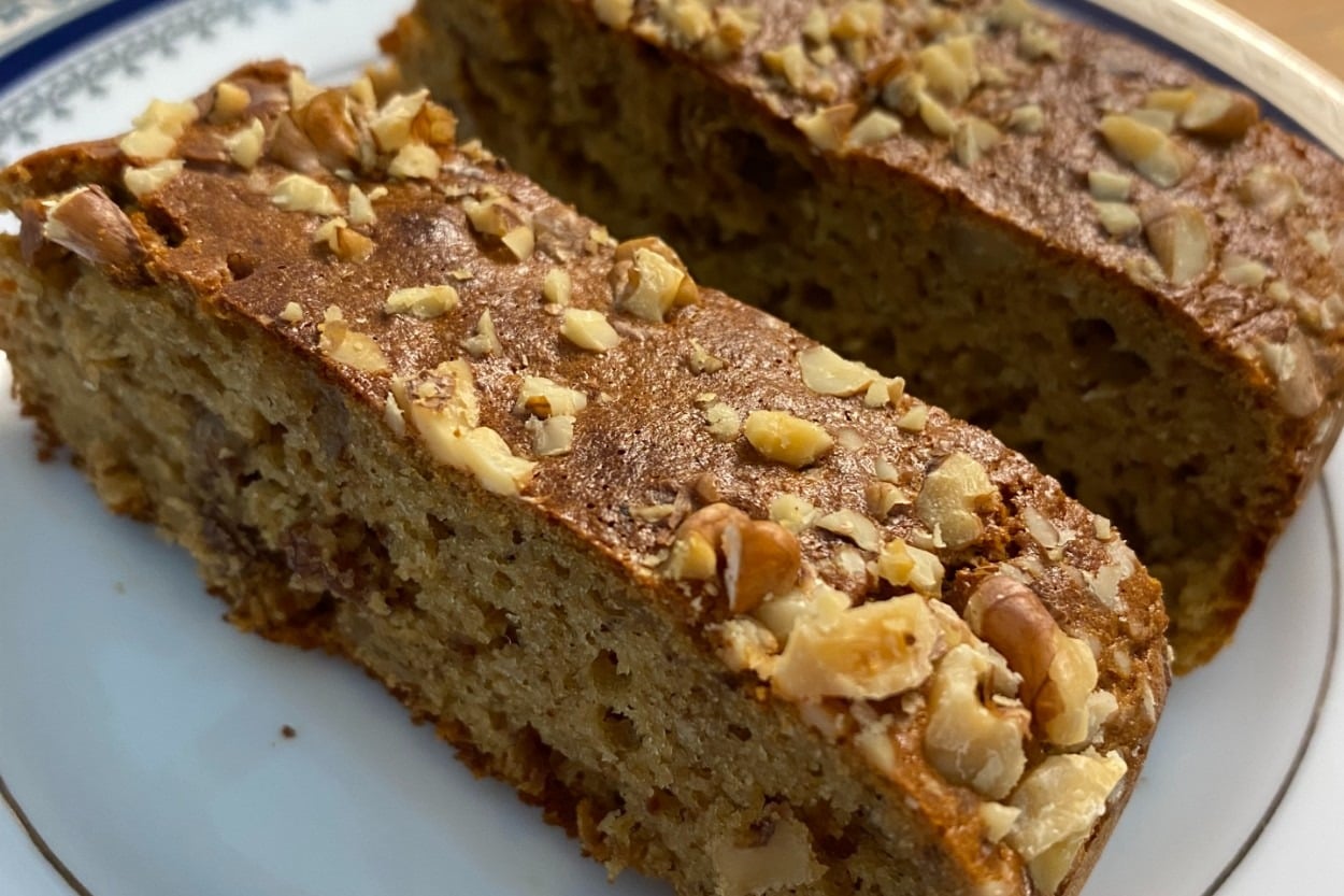 Şekersiz, Unsuz: Tahinli Fit Kek 