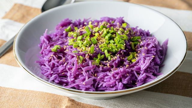 Rengi Yeter: Mor Lahanalı Pilav