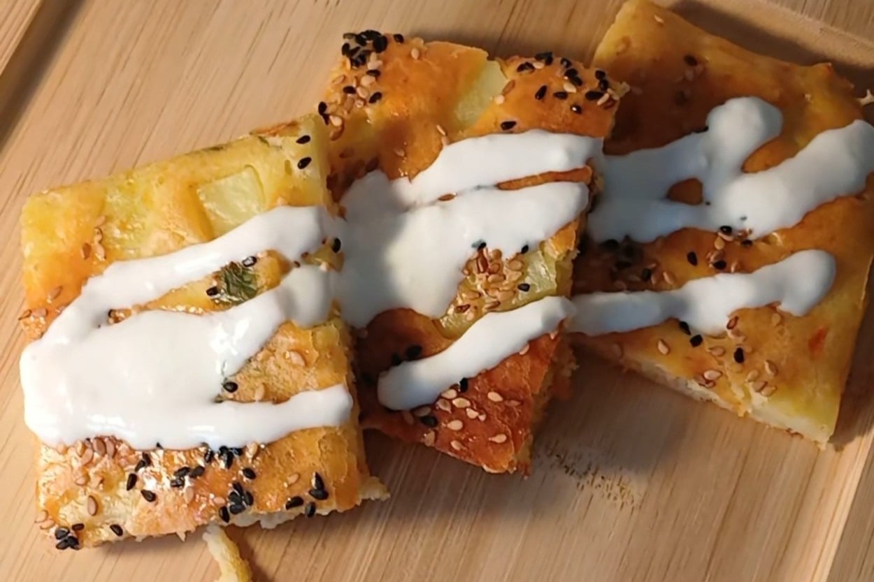 Börek Tadında: Patatesli Peynirli Tuzlu Kek