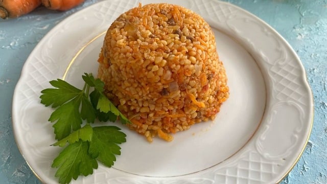 Kıyması da Var: Havuçlu Bulgur Pilavı