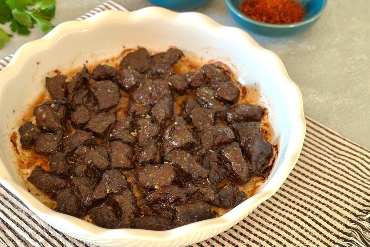 Lokum Gibi: Fırında Ciğer Sote