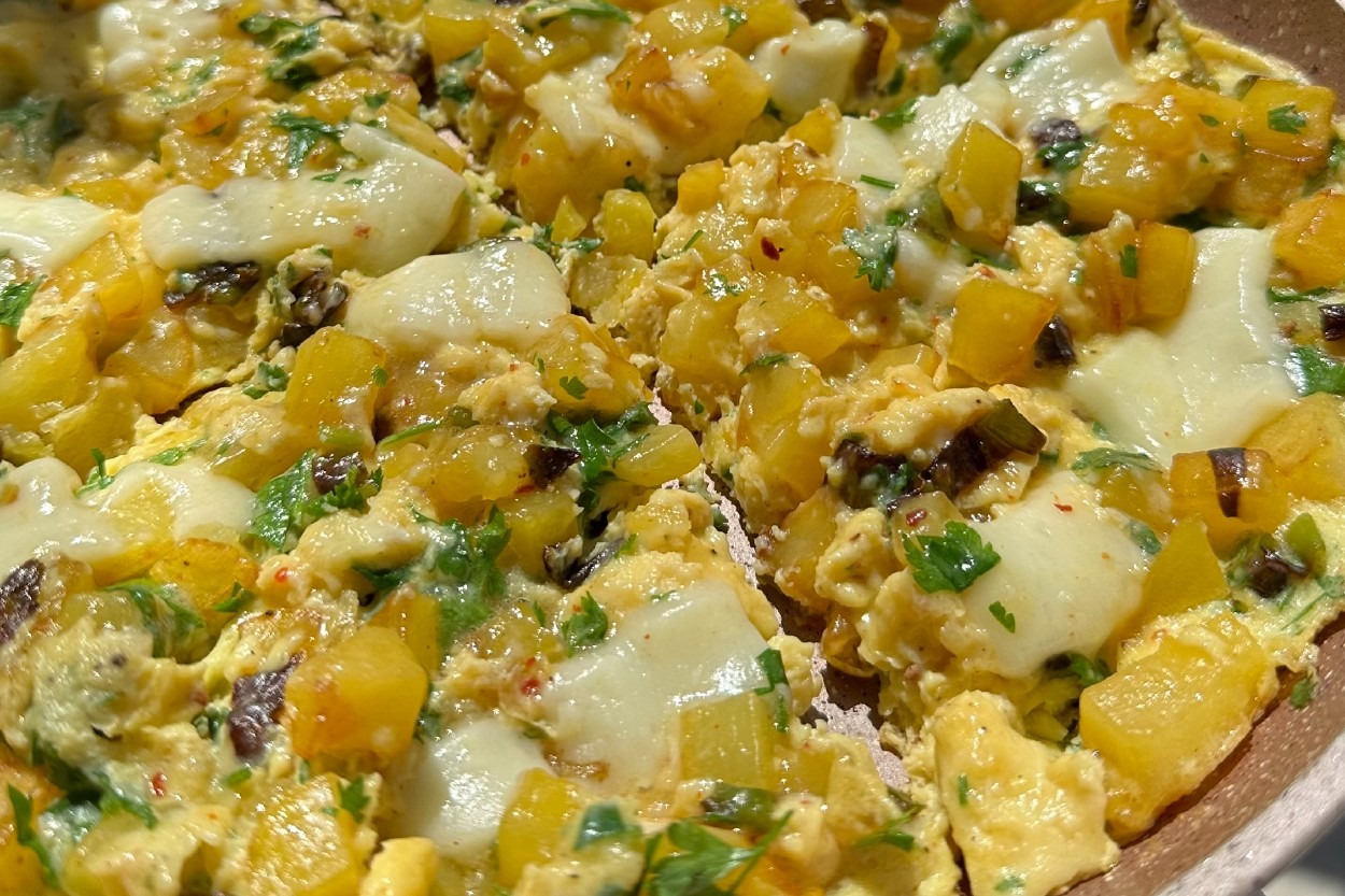 Tok Tutar: Kahvaltılık Patatesli Omlet