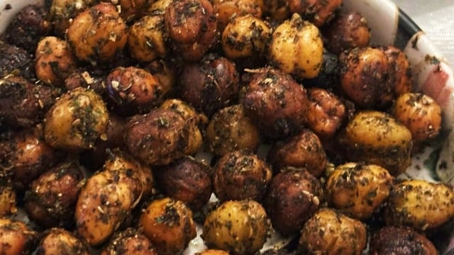 Sağlıklı Atıştırmalık: Fırında Nohut Cipsi