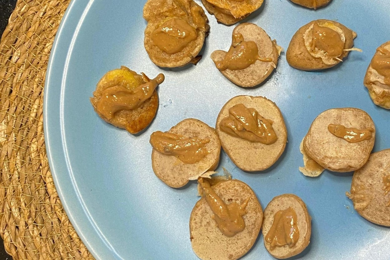 Yulaf Unundan: Mini Muzlu Pancake