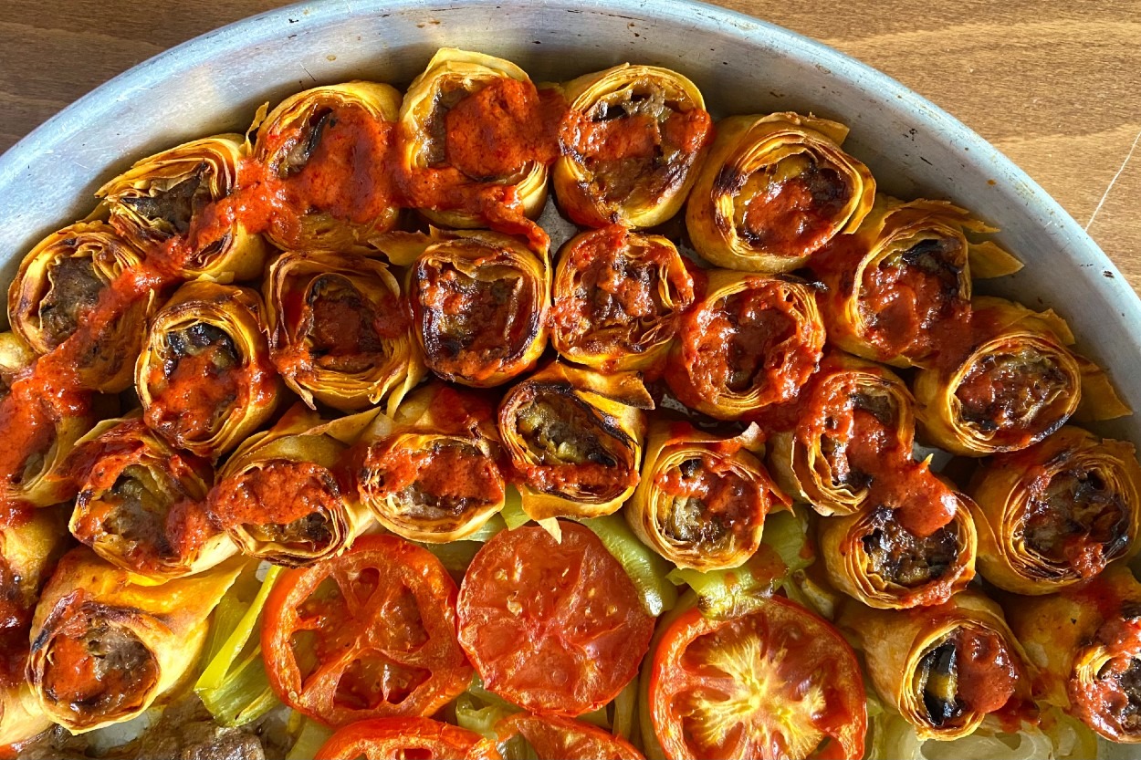 Bir Efsane: Evde Patlıcanlı Beyti Kebabı