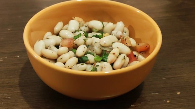 Baharatı Bol: Kolay Fasulye Piyazı 