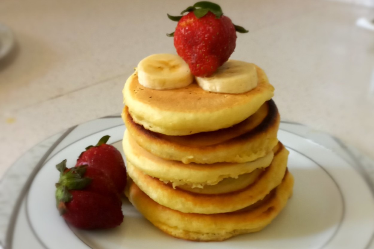 Sünger Kıvamıyla: Puf Pancake