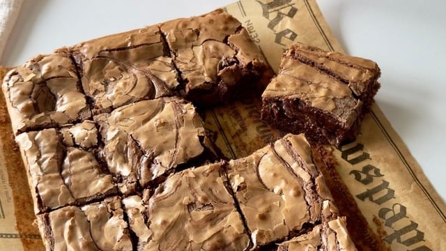 Tam Ölçülü: Nutellalı Brownie
