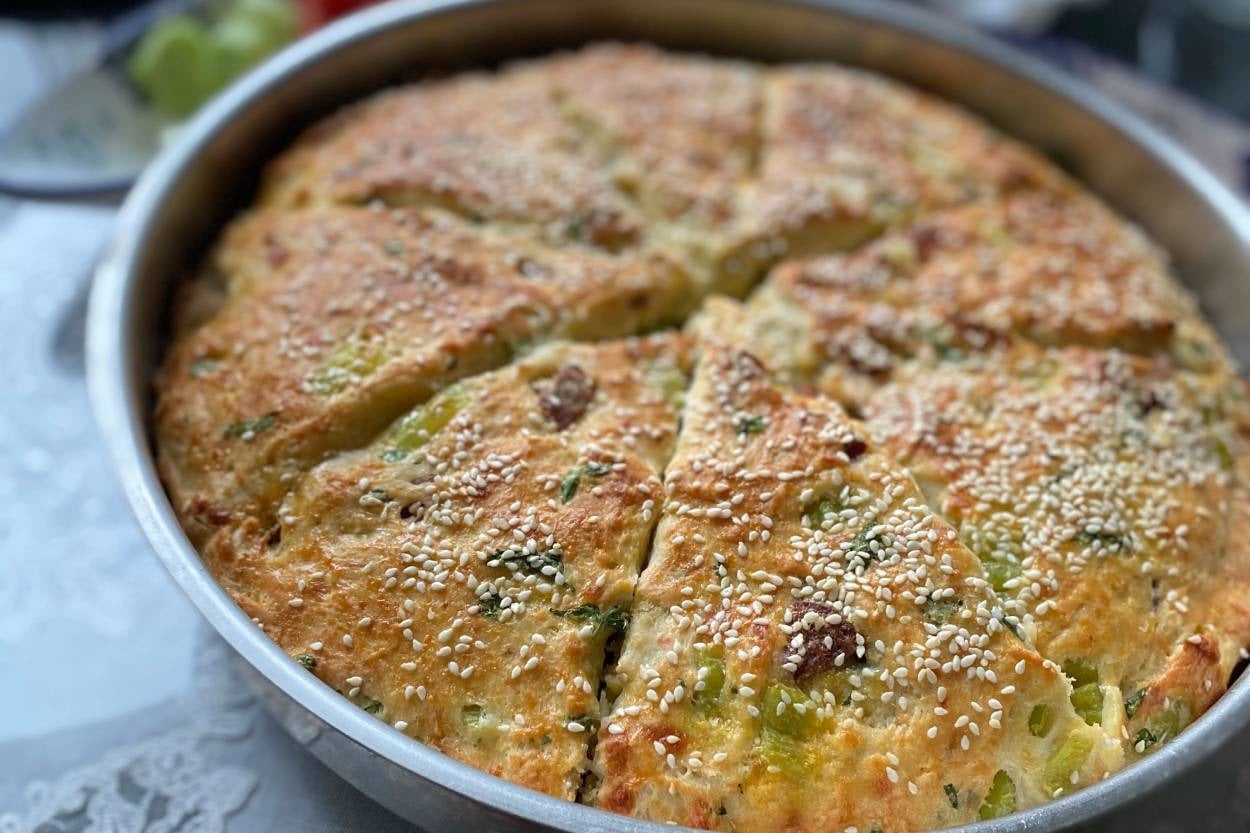 Pazar Kahvaltılarına: Pratik Kahvaltılık Çörek