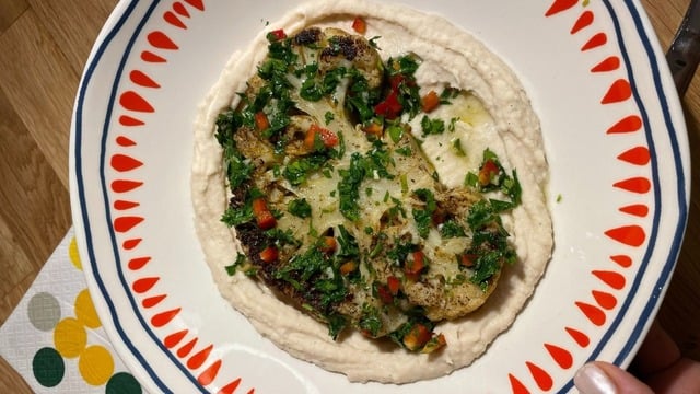 Düşük Kalorili: Sarımsaklı Karnabahar Steak