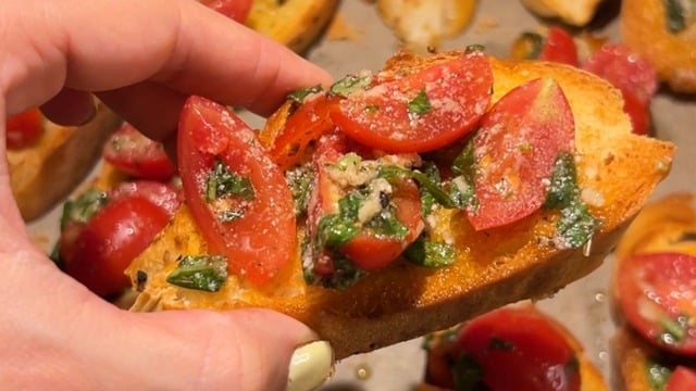 İtalyan Mutfağının Favorisi: Nefis Bruschetta