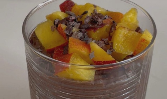 Yazın Favorisi: Şeftalili Chia Puding
