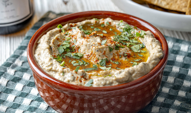 Fit Lavaş Cipsiyle: Kabaklı Dip Sos