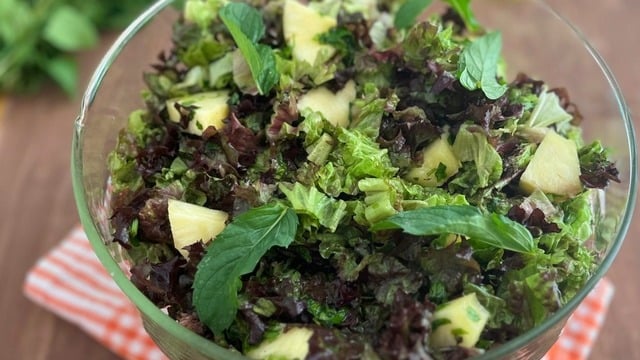 10 Dakikada Hazır: Ananaslı Salata