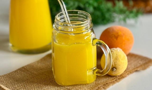 Portakal Aromasıyla: Buzluk Limonatası
