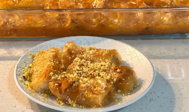 Dokusu Çıtır: Hazır Yufkadan Pratik Baklava