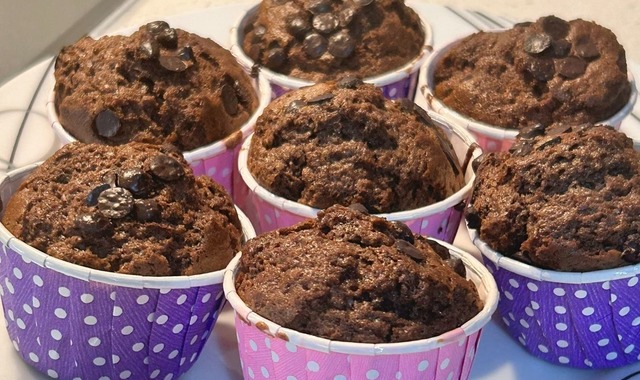 15 Dakikada: Airfryer'da Kakaolu Cupcake