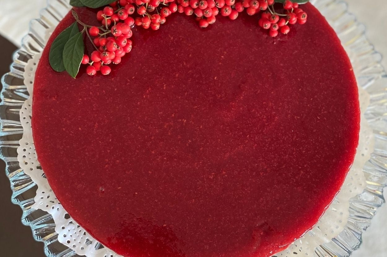 Hafif Ekşi: Frambuaz Aromalı Cheesecake
