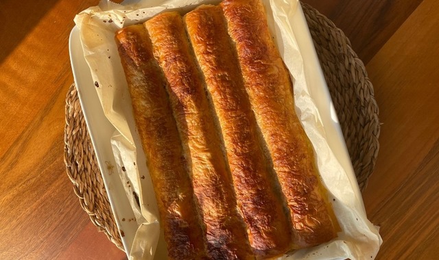 Dilim Dilim: Çıtır Patlıcanlı Börek