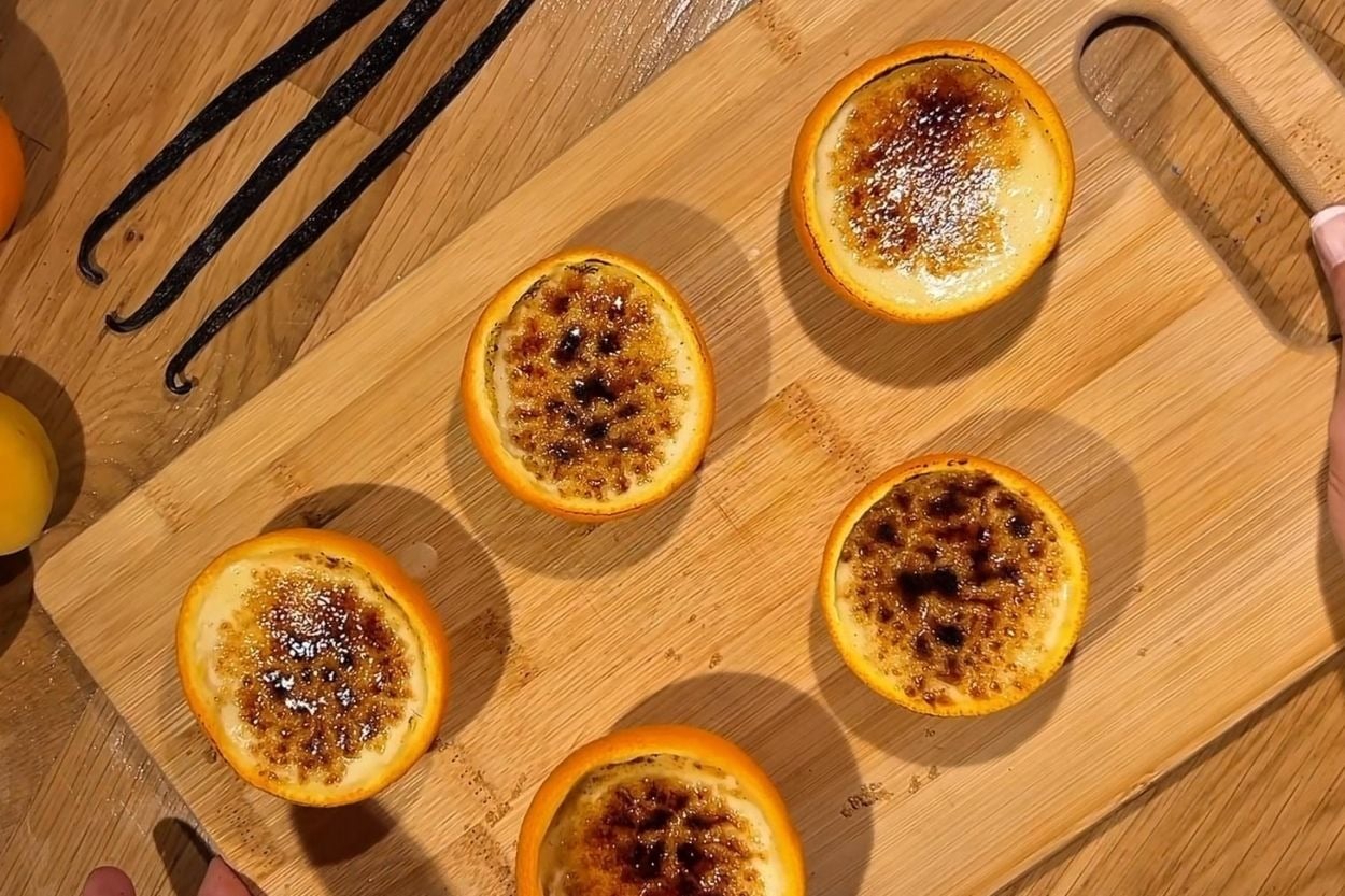 Kokusu Evi Sarar: Portakallı Creme Brulee