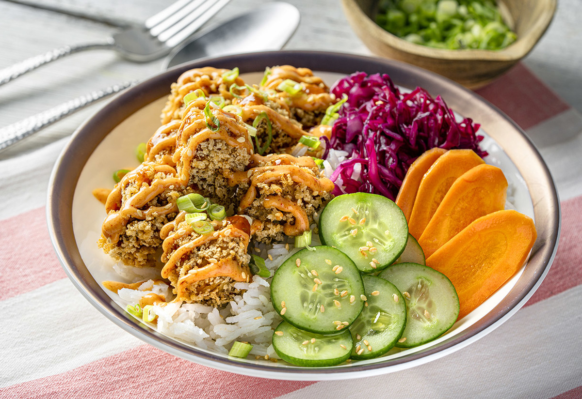 Altın Sarısı Rengiyle: Popcorn Tavuk Bowl Tarifi