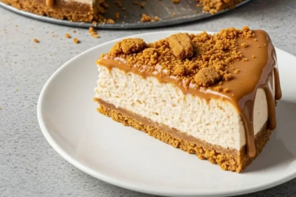 Karamel Tadıyla: Lotuslu Labneli Cheesecake