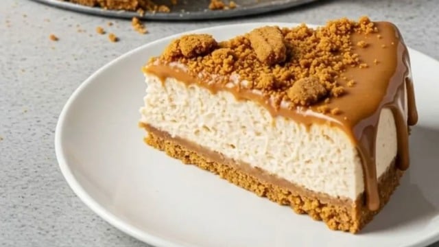 Karamel Tadıyla: Lotuslu Labneli Cheesecake