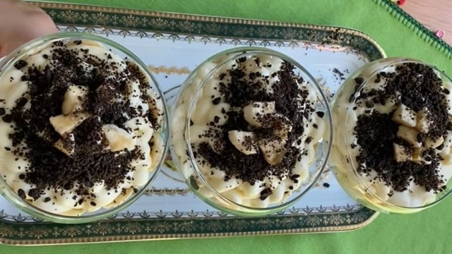 Tam Ölçülü: Bisküvili Muzlu Magnolia