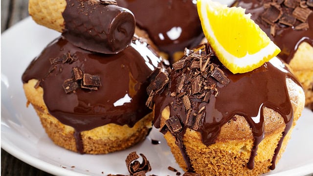 Sarılıp Uyursun: Portakal Reçelli Muffin