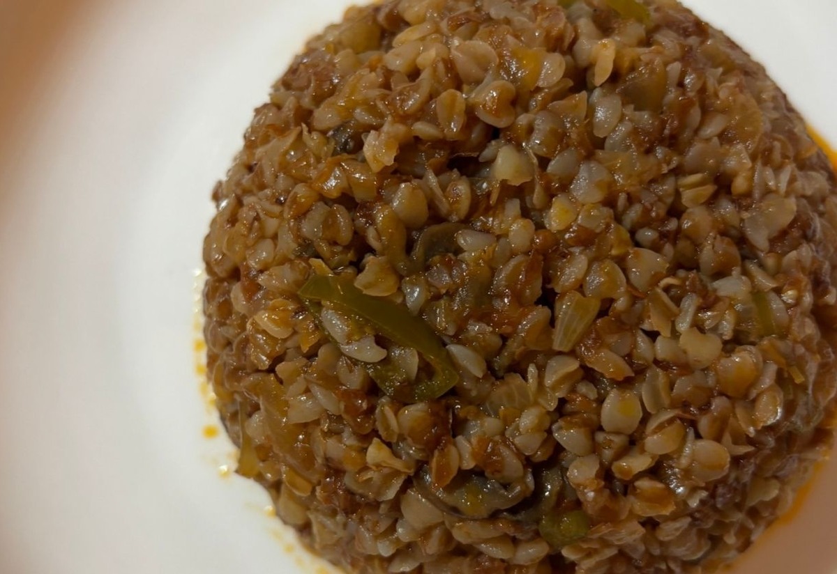 Karabuğdaydan: Mantarlı Greçka Pilavı Tarifi