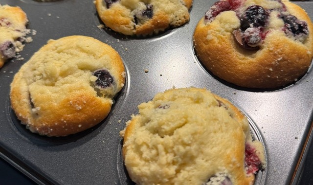 Tatlı Düşkünlerine: Orman Meyveli Leziz Muffin