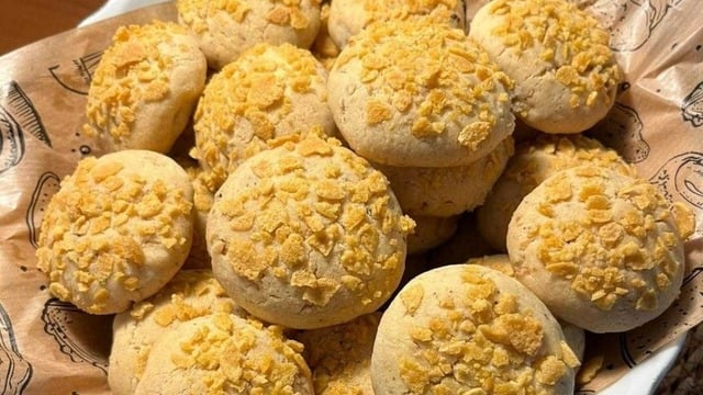 Ağızda Kum Gibi Dağılır: Mısır Gevrekli Fındıklı Kurabiye