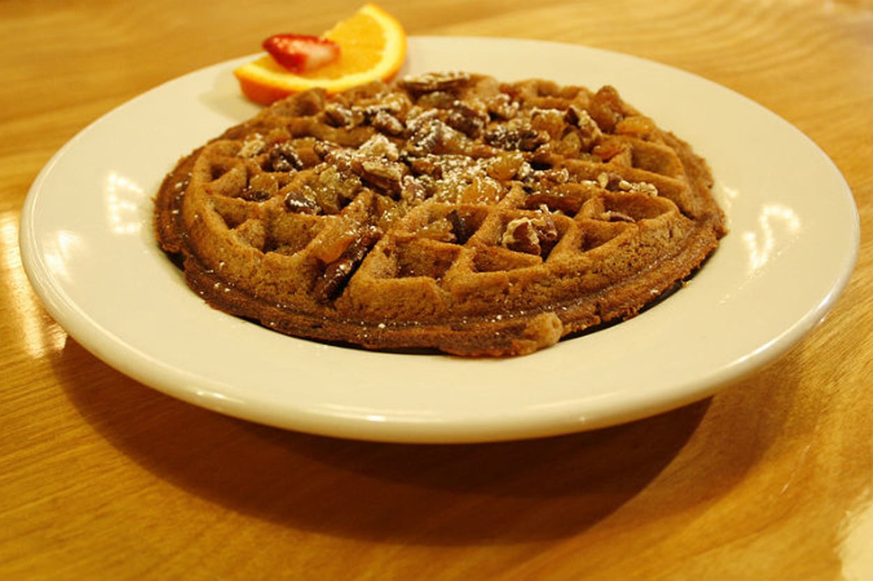 Taze Pişti: Vegan Waffle