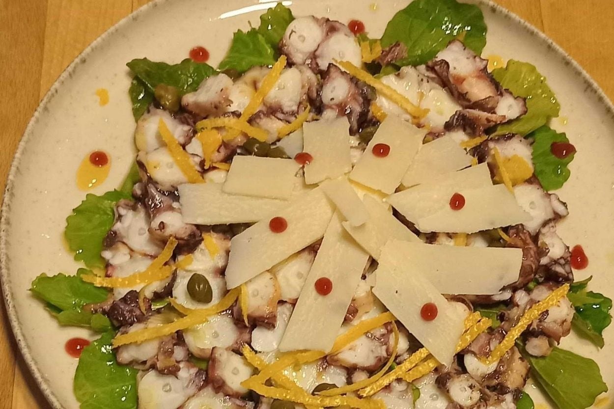 Akdeniz Esintili: Ahtapottan Carpaccio