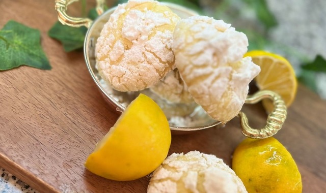 Çayın Yanına: Limonlu Fındıklı Çatlak Kurabiye